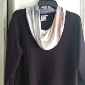 Parsley & Sage Cowl Neck Top